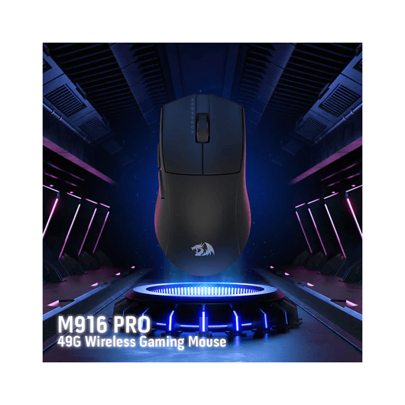 souris gamer sans fil Redragon M916 PRO blanc