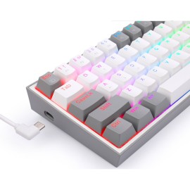 Redragon K617 Clavier Mécanique Gamer FIZZ RGB Red Switch