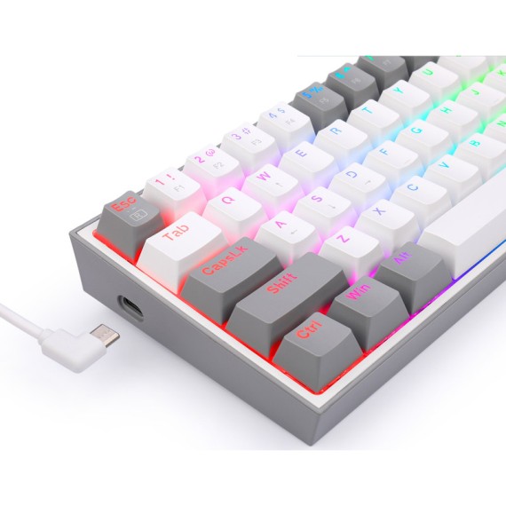 clavier mécanique RGB 60% Redragon K617