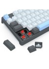 Clavier Gamer Redragon Caesura K718 RGB Gris(K718GB-R)