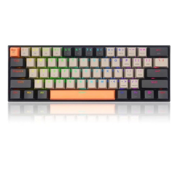 Clavier Gamer Mécanique REDRAGON K530 PRO Draconic 60% Compact(k530-OG&GY&BK)