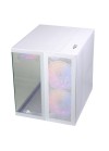 Boitier Pc Gamer Redragon Pagos GC-580 2X FAN ARGB M-ATX Blanc(GC-580-WH)