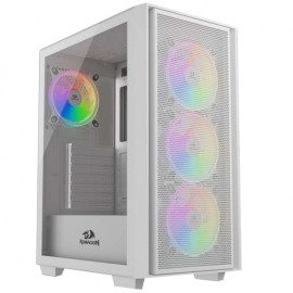 Boitier Pc Gamer Redragon GC-620 3X Fan ARGB M-ATX Blanc