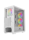 Boitier Pc Gamer Redragon GC-620 3X Fan ARGB M-ATX Blanc(GC-620-WH)