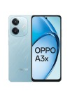 OPPO A3x smartphone avec écran HD+ de 6.67" et design moderne en bleu OPPO A3x smartphone avec écran HD+ de 6.67" et design moderne en bleu
