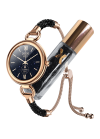 Montre connectée MAXCOM FW51 avec bracelet en métal doré et écran 1,09 pouces. Montre connectée MAXCOM FW51 avec bracelet en métal doré et écran 1,09 pouces.
