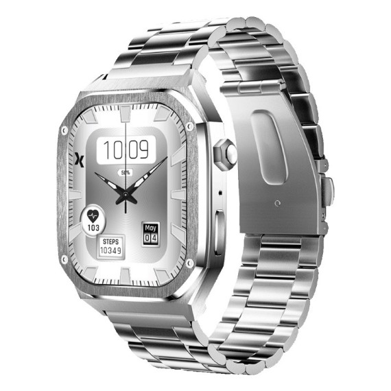 Montre connectée Maxcom FW65 Iron S Argent(FW65-GR)