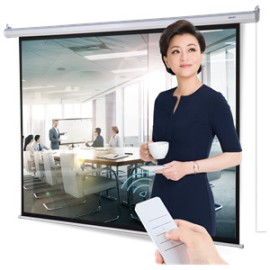 Ecran De Projection Electrique Mural DELI E50440-EU