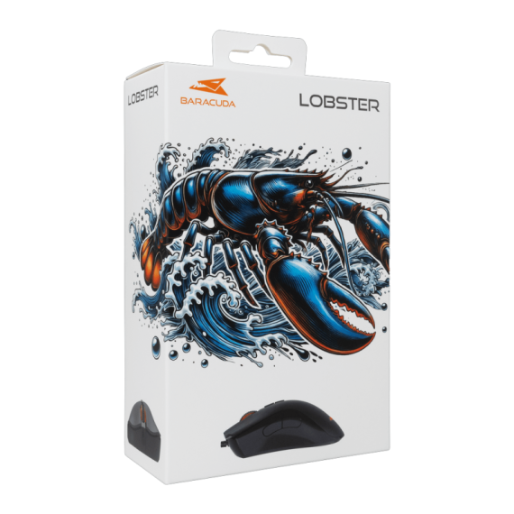 Baracuda BGM-081 Lobster souris durable clics 5 millions