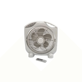 Ventilateur HGE Oxygène Plus 60W Avec Commande - Blanc