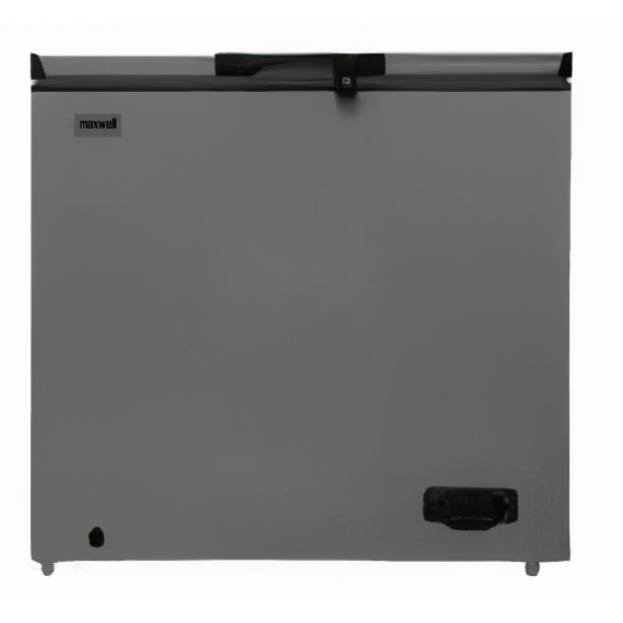 Congélateur horizontal 330 Litres Maxwell, avec serrure, Silver(MAX-CHDF330S)