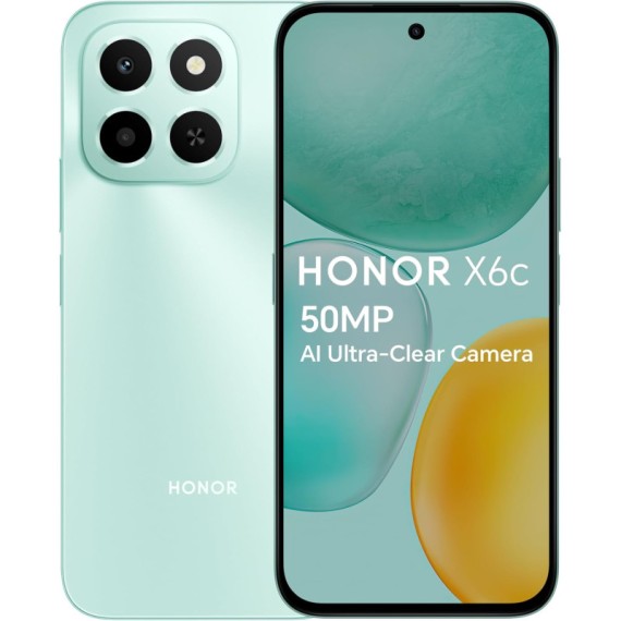 Smartphone Honor X6c 6Go 256Go Cyan thumbnail
