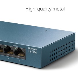 TPLINK Switch 8 ports 10/100/1000Mbps TL-LS108G