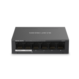 Switch 6 PORTS Mercusys TL-MS106LP De Bureau 10/100Mbps / Avec 4 ports PoE+
