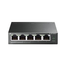 Switch De Bureau TP-LINK 5 Ports 10/100 Mbps Avec 4 Ports PoE