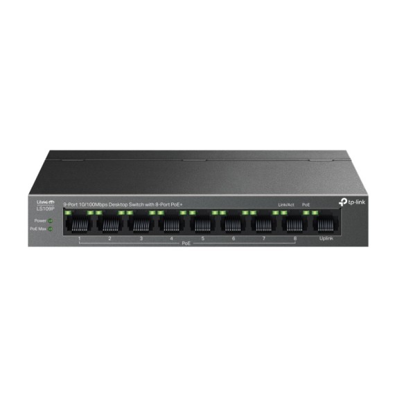 Switch Tp-link 9 ports de bureau LS109P 10/100 Mbps(TL-LS109P)
