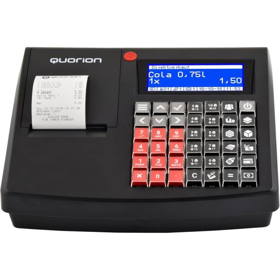 QUORiON QMP 60 Caisse Enregistreuse avec clé USB TSE(QMP60)