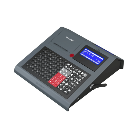 Caisse Enregistreuse Quorion QMP 6264, 2xRS/USB/LAN à bouton-poussoir(QMP6264)