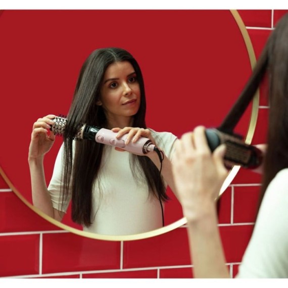 brosse soufflante céramique REMINGTON avec accessoires