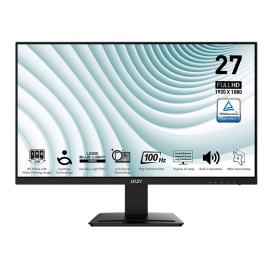 MSI Pro MP273A Ecran 27” Full HD 100Hz IPS Noir