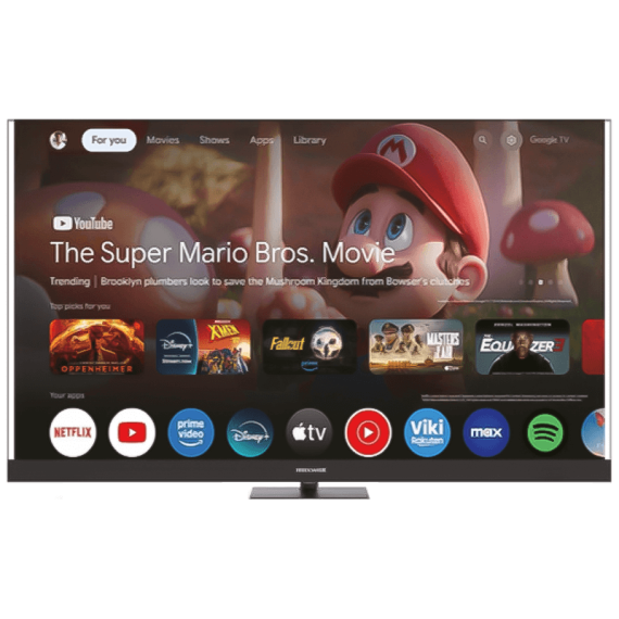 Maxwell TV 55 pouces QLED 4K UHD Smart Google TV (MAX-QA55MG60SB)