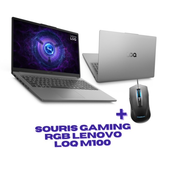 LENOVO LOQ 15IAX9E i7 12è Gén 16Go RTX4050 (83LK007SFG)