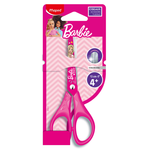 Ciseaux maped scolaires Barbie 13 cm(464213)