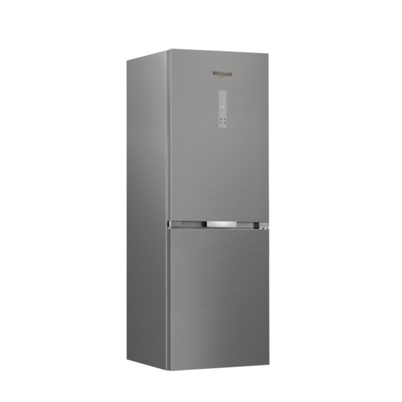 Réfrigérateur Whirlpool 500L Brut 420L Net Combiné Inox (WBMF706353XNA)