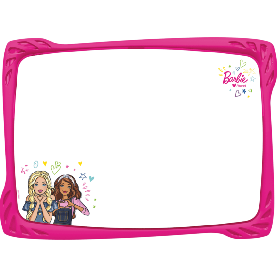 Ardoise Maped blanche effaçable incassable Barbie (583523)