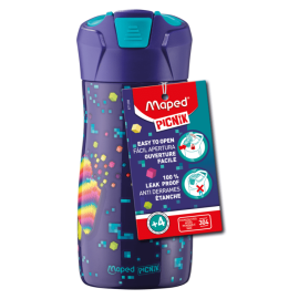 Gourde Inox Enfant Maped Pixel Party 430 ML