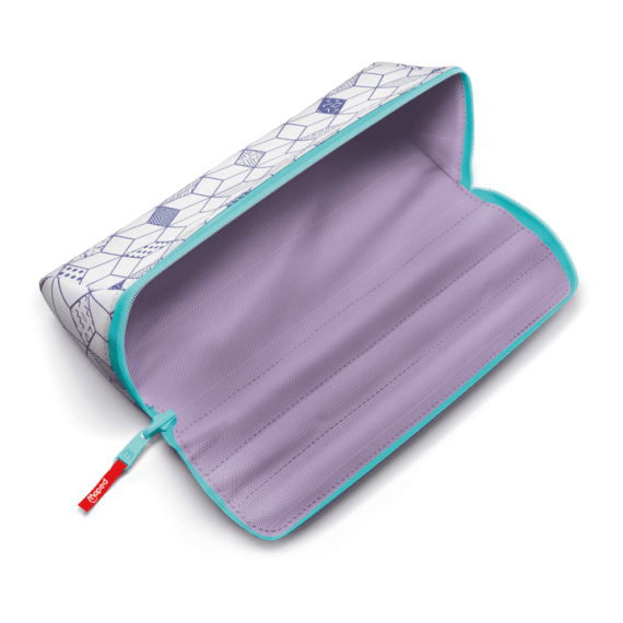 trousse triangulaire Maped résistante avec zip coloré
