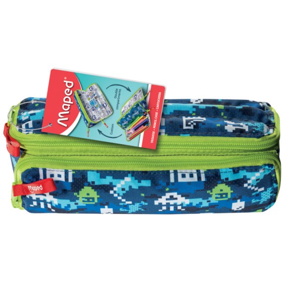 Maped trousse double xxl fancy "blue pixel" (932804) en Tunisie Maped trousse double xxl fancy "blue pixel" (932804) en Tunisie