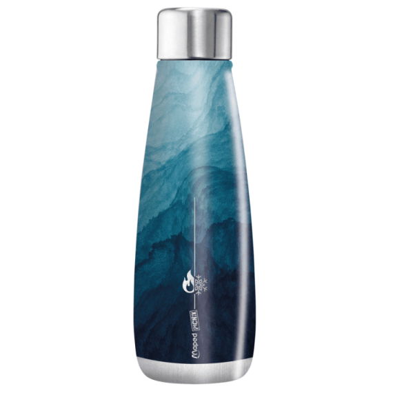 Utilisation quotidienne bouteille isotherme Maped inox 500 ml