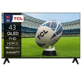 TV TCL S5K 43" QLED FHD Smart Google Tv Noir