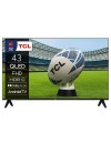 TV TCL S5K 43" QLED FHD Smart Google Tv Noir (43S5K)
