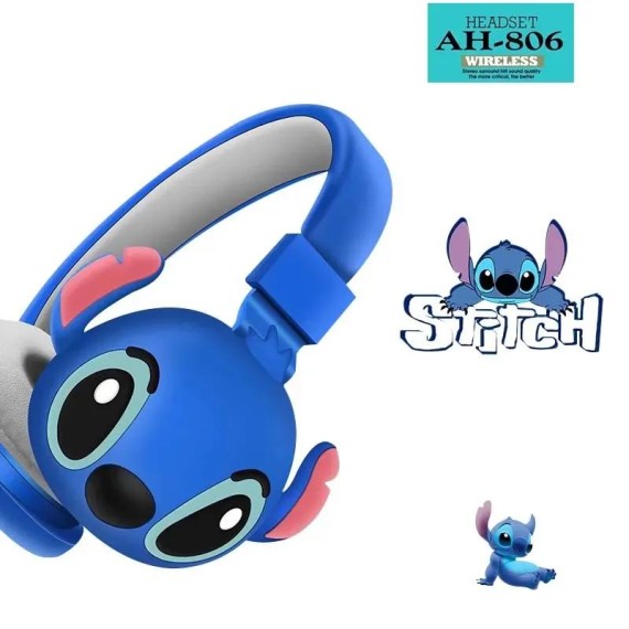 Casque Enfant Bluetooth stitch AH-806 casque Bluetooth enfant