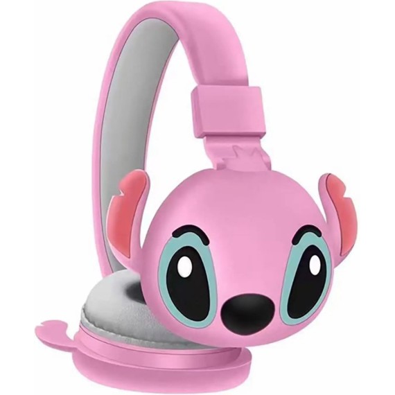 Casque Bluetooth Enfant stitch AH-806-Rose en Tunisie