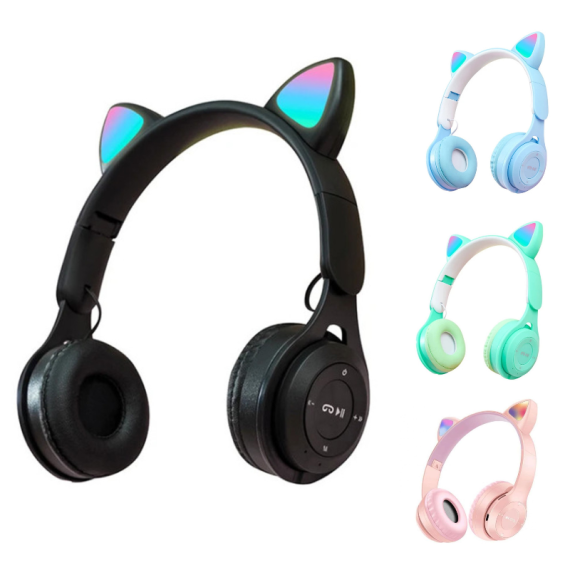 Casque Bluetooth Y08 audio avec carte mémoire et prise jack