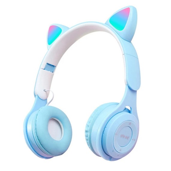 Casque Bluetooth Y08 CAT Bleu En Tunisie
