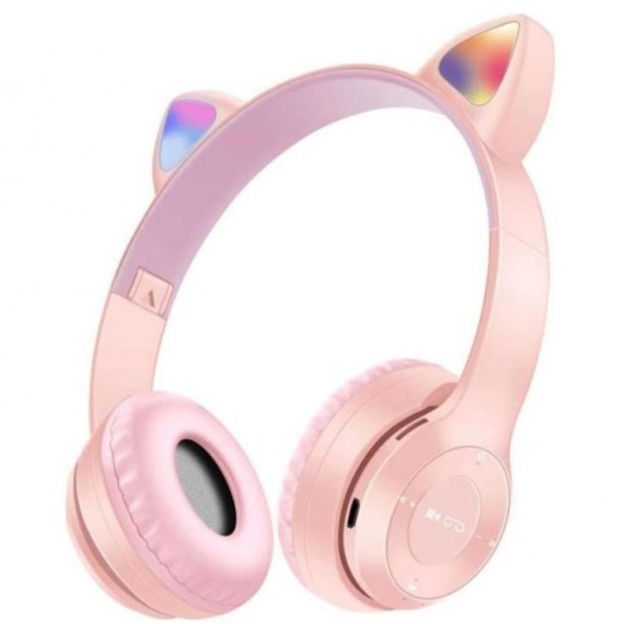 Casque Y08 CAT Bluetooth Rose (Y08-CAT-Rose)