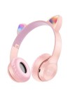 Casque Y08 CAT Bluetooth Rose (Y08-CAT-Rose) Casque Y08 CAT Bluetooth Rose (Y08-CAT-Rose)