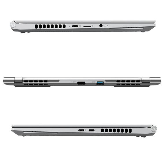 PC i7 13e génération GIGABYTE AERO 14 OLED Silver