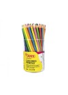 CRAYONS SANS BOIS Bocal avec 84 crayons triangulaires (734-84) CRAYONS SANS BOIS Bocal avec 84 crayons triangulaires (734-84)