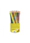 CRAYONS SANS BOIS Bocal avec 84 crayons triangulaires (734-84) CRAYONS SANS BOIS Bocal avec 84 crayons triangulaires (734-84)