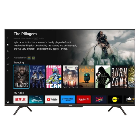 TELEFUNKEN 4K TV 50" QLED UHD GOOGLE TV AVEC RECEPTEUR INTEGREE (TV50G4E) en Tunisie