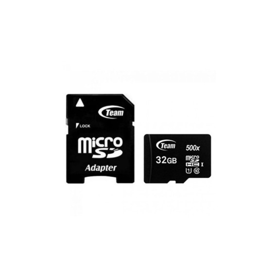 Carte Mémoire TEAMGROUP 32 Go Micro SDHC Class 10 + Adaptateur (TUSDH32GCL10U03) en Tunisie Carte Mémoire TEAMGROUP 32 Go Micro SDHC Class 10 + Adaptateur (TUSDH32GCL10U03) en Tunisie