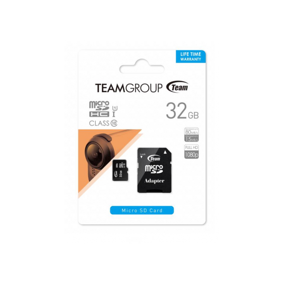 carte micro SDHC 32 Go vitesse 80 Mb/s