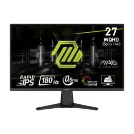 MSI MAG 275QF 27″ Ecran Gaming WQHD IPS 180 Hz Noir – 9S6-3CE21M-022