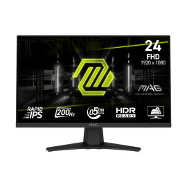 MSI MAG 244F 24″ Ecran Gaming Full HD IPS 200 Hz Noir – 9S6-3BC41H-001