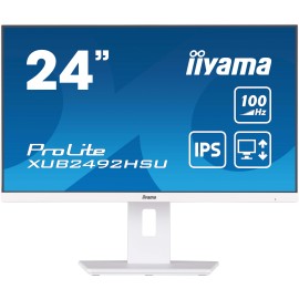 Écran iiyama PROLITE 24" XUB2492HSU-W6 IPS Full HD 100 Hz Blanc